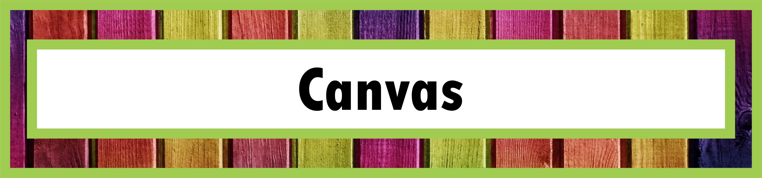 Products button for Canvas